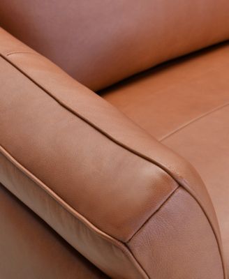 Keery 66.5" Leather Loveseat