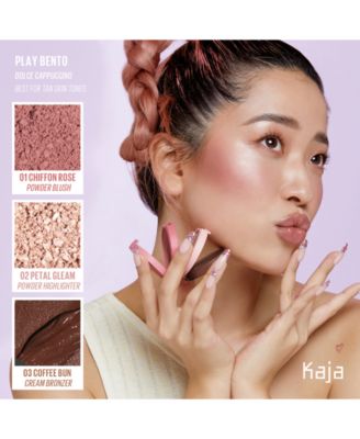 Face Bento Cream Bronzer, Powder Blush & Highlighter Sculpting Trio