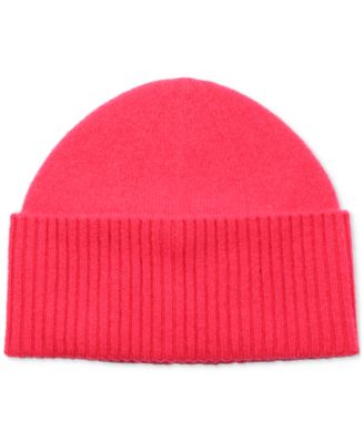 Women's Bow Ribbed-Cuff Knit Beanie