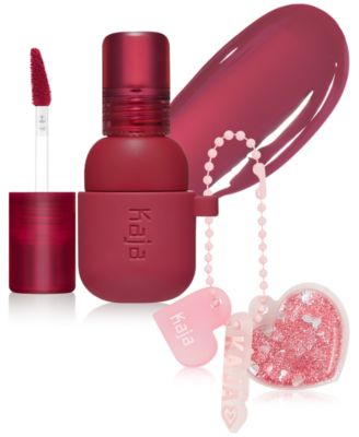 Kaja Jelly Charm Glazed Lip Stain Blush With Keychain 017 oz - Squeeze Guava 25$