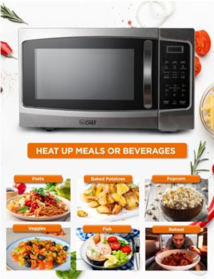 1.3 Cu. Ft. Counter Top Microwave,Stainless Steel