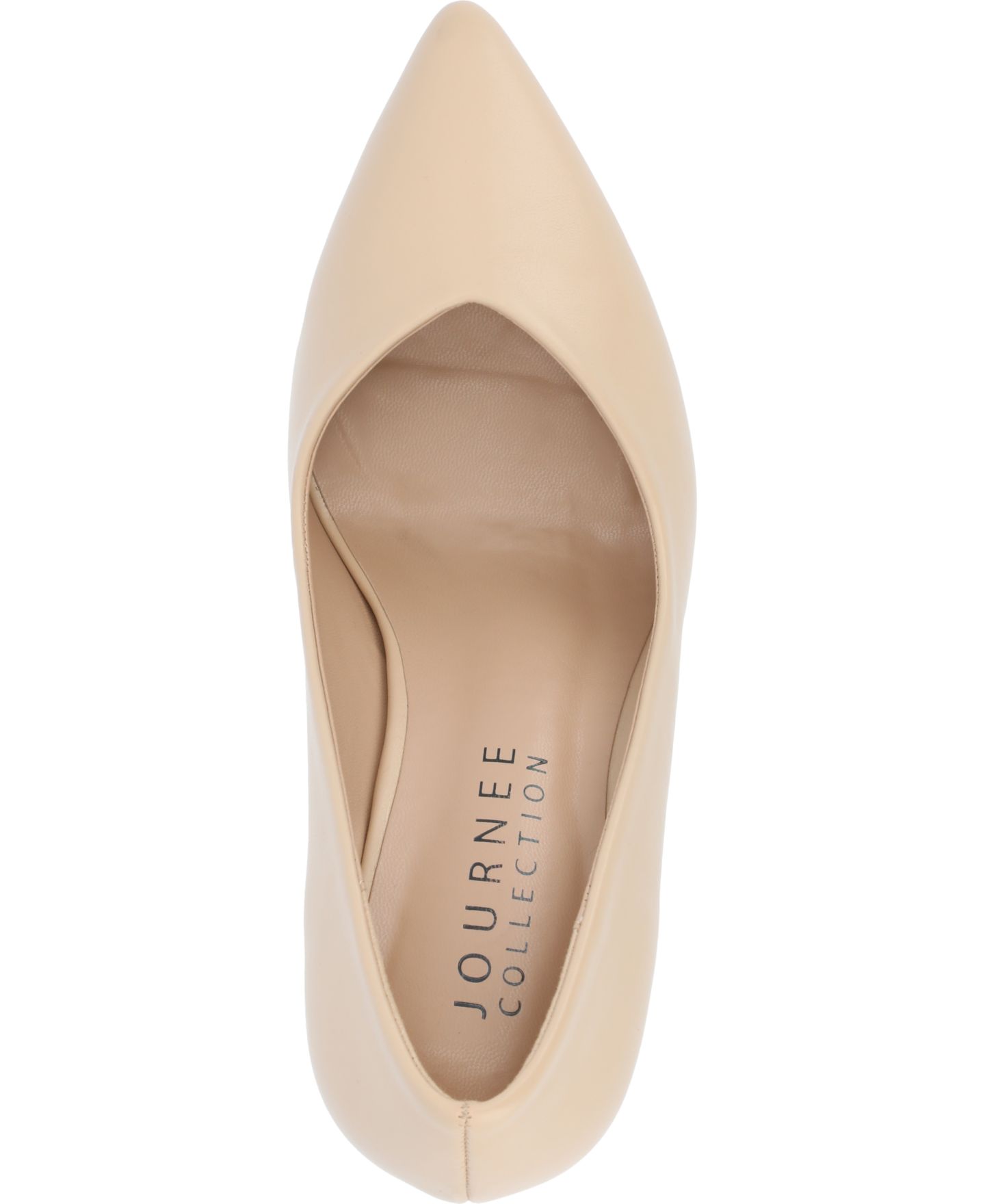 Женские туфли Journee Collection Gabriella Pointed Toe, цвет: Ракушечный — фото 4