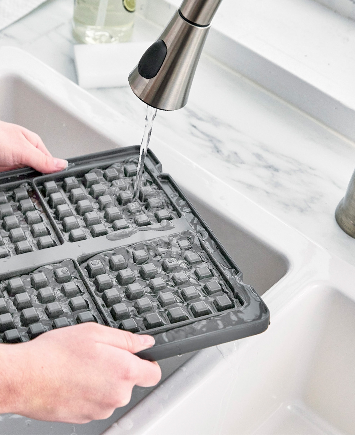 GreenPan Elite 4-Square Nonstick Belgian & Regular Waffle Maker