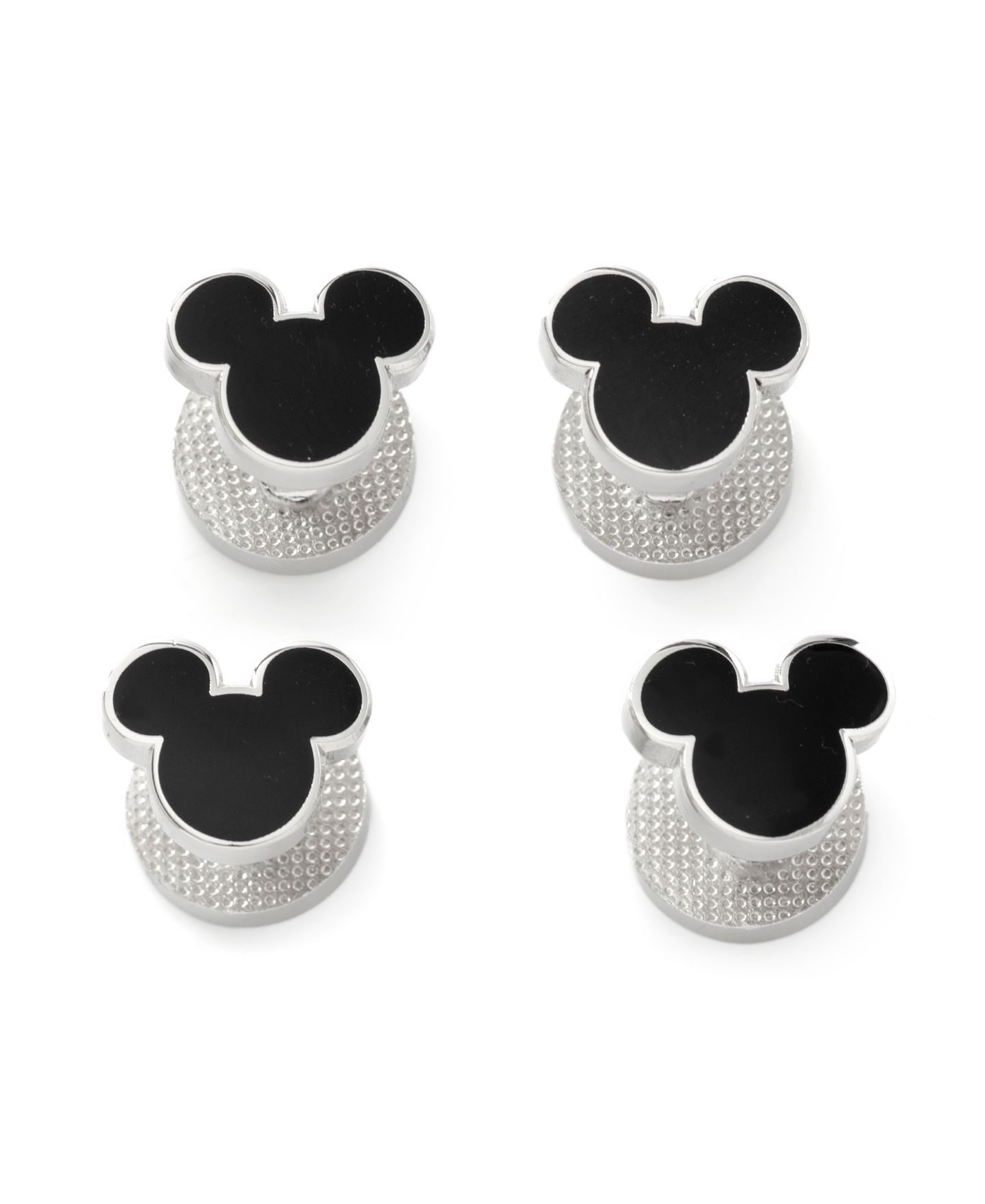 Мужские серьги Disney Mickey Mouse Silhouette Set, Pack of 4 — фото 1