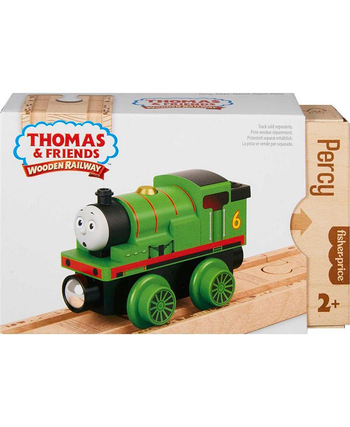 Fisher Price Thomas Friends Wooden Railway, Percy Engine Toy - Macy's