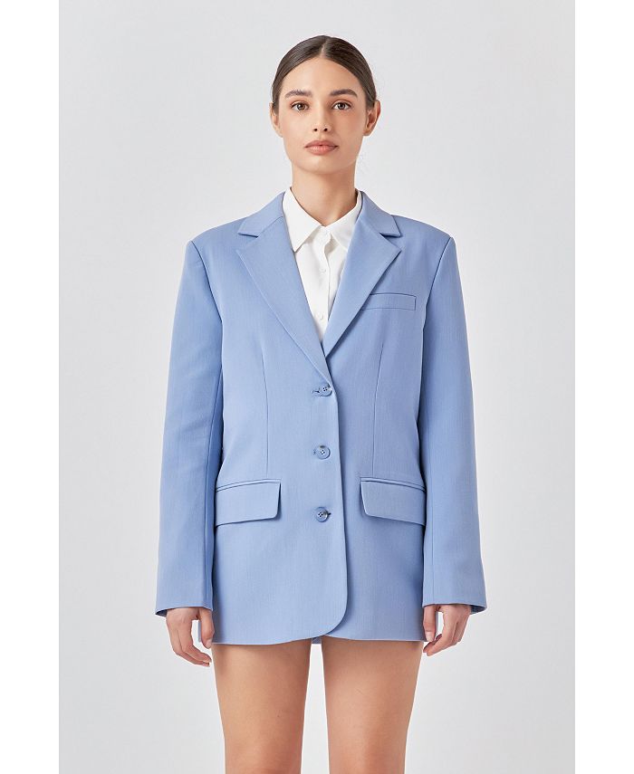 endless rose Women's 3 Button Suit Blazer - Macy's