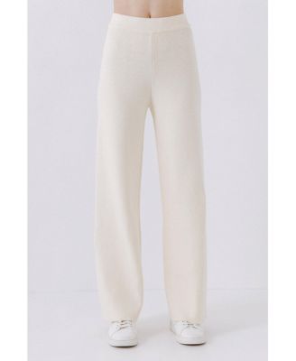 Women's Knit Wide Pants