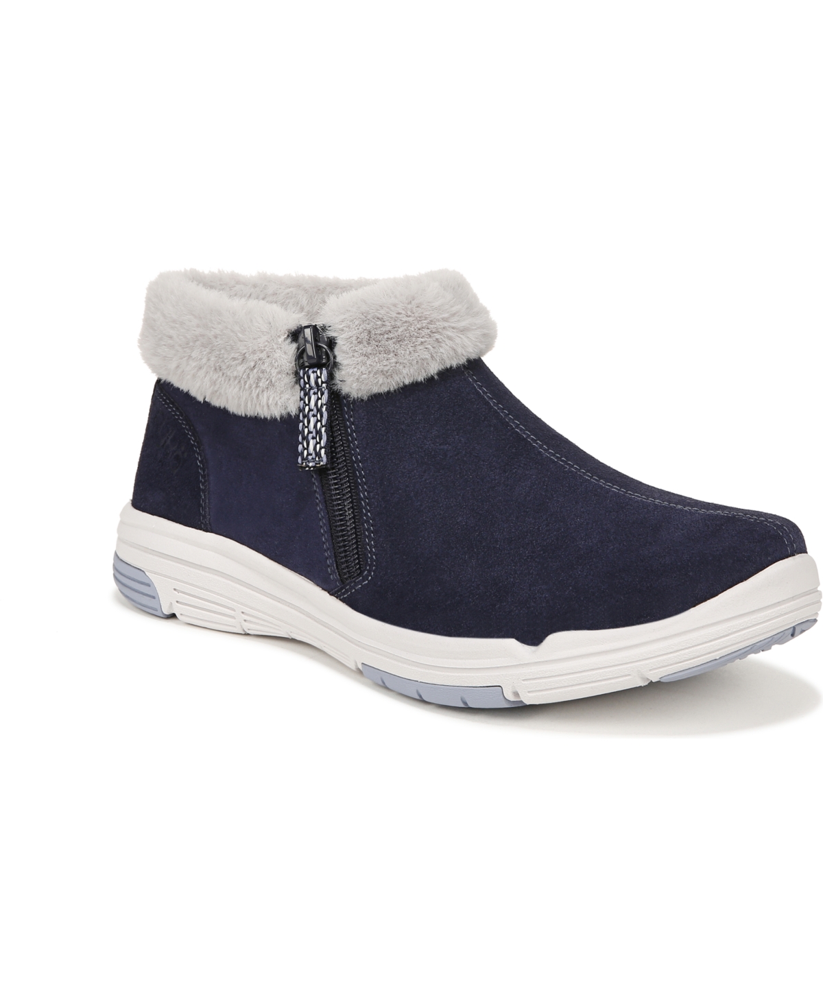 Women's Anchorge Mid Booties - Blue Suede