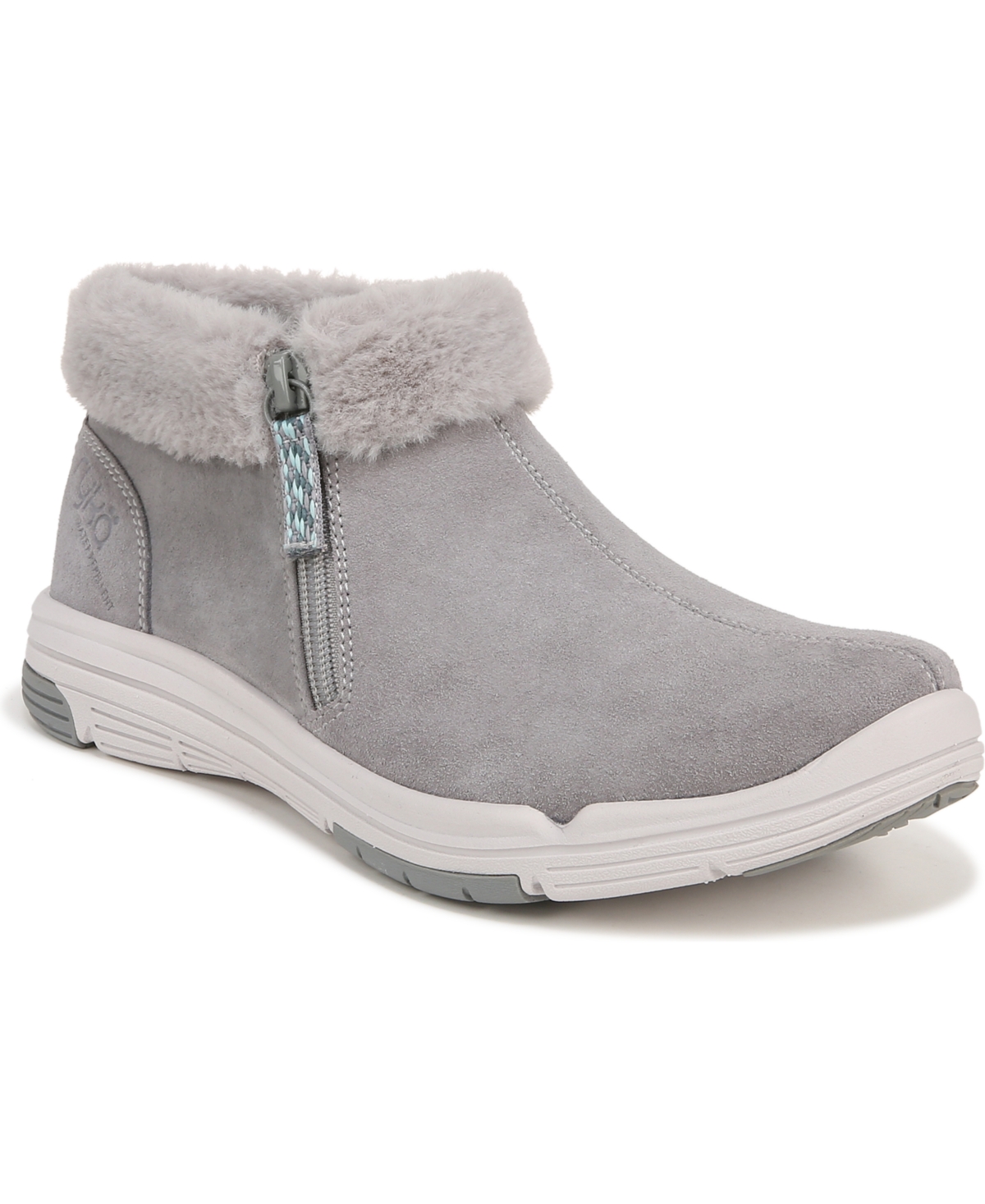 Women's Anchorge Mid Booties - Grey Suede