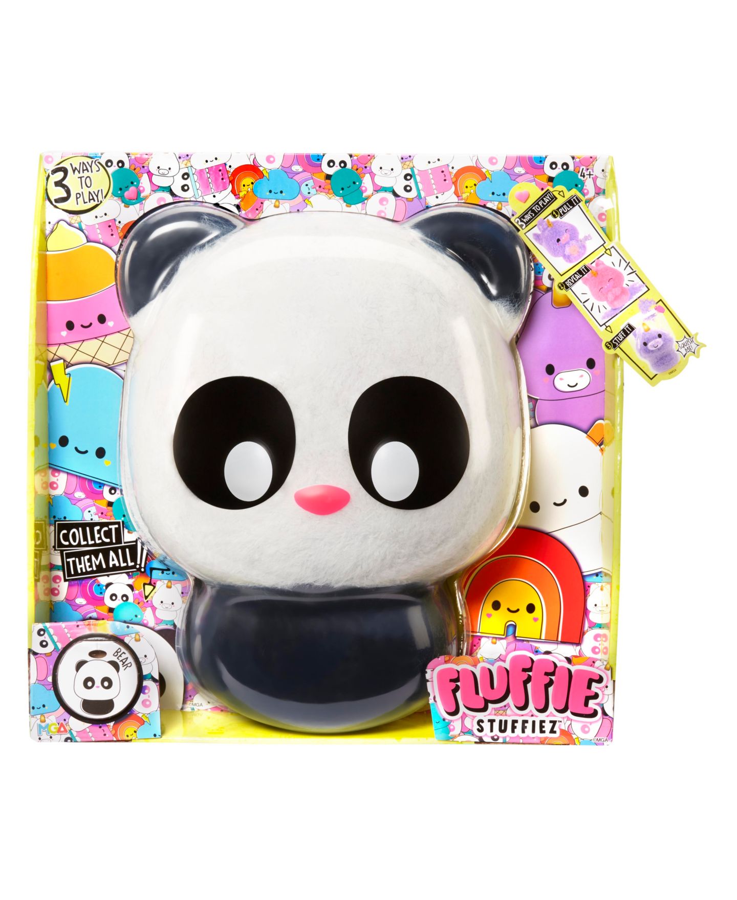 Детская мягкая игрушка Fluffie Stuffiez Large - Panda — фото 9