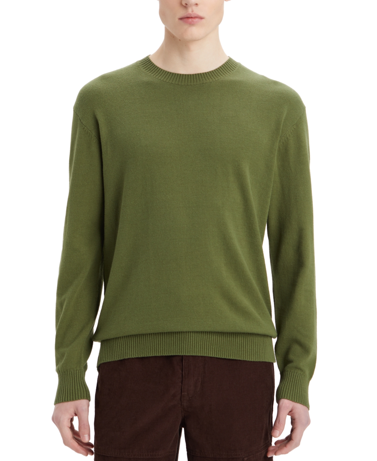 Levi's Men's Crewneck Sweater In Moss