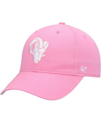 Big Girls '47 Brand Pink Los Angeles Rams Rose MVP Adjustable Hat - Macy's