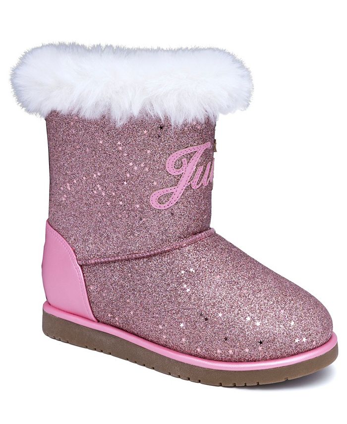 Juicy Couture Little Girls Malibu Cold Weather Slip On Boots - Macy's