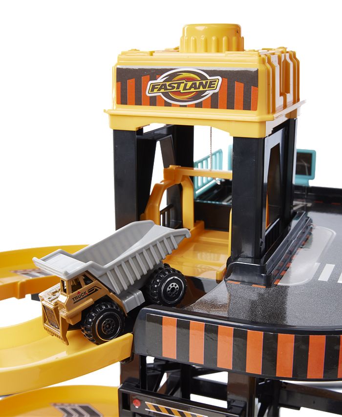 Fast lane hot sale construction site playset