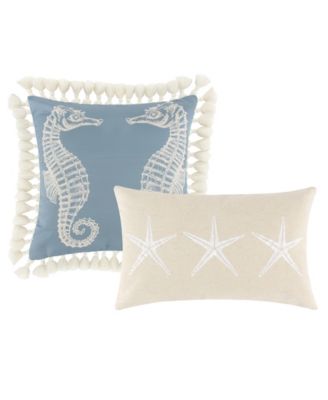 Atlantis Reversible Coastal 5 Piece Quilt Set, King