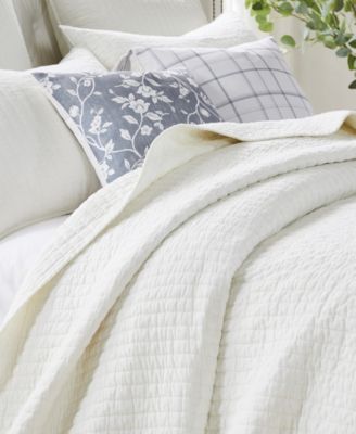 Monterrey Finely-Stitched Cotton 3 Piece Quilt Set, Full/Queen