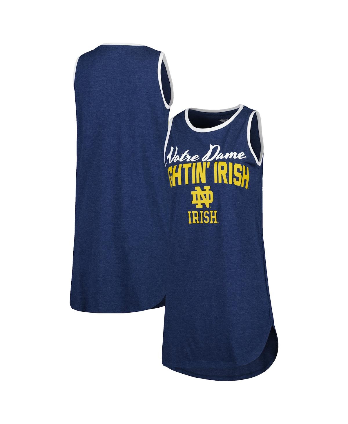 Women's Concepts SportNotre Dame Fighting Irish Tank Nightshirt - Navy
