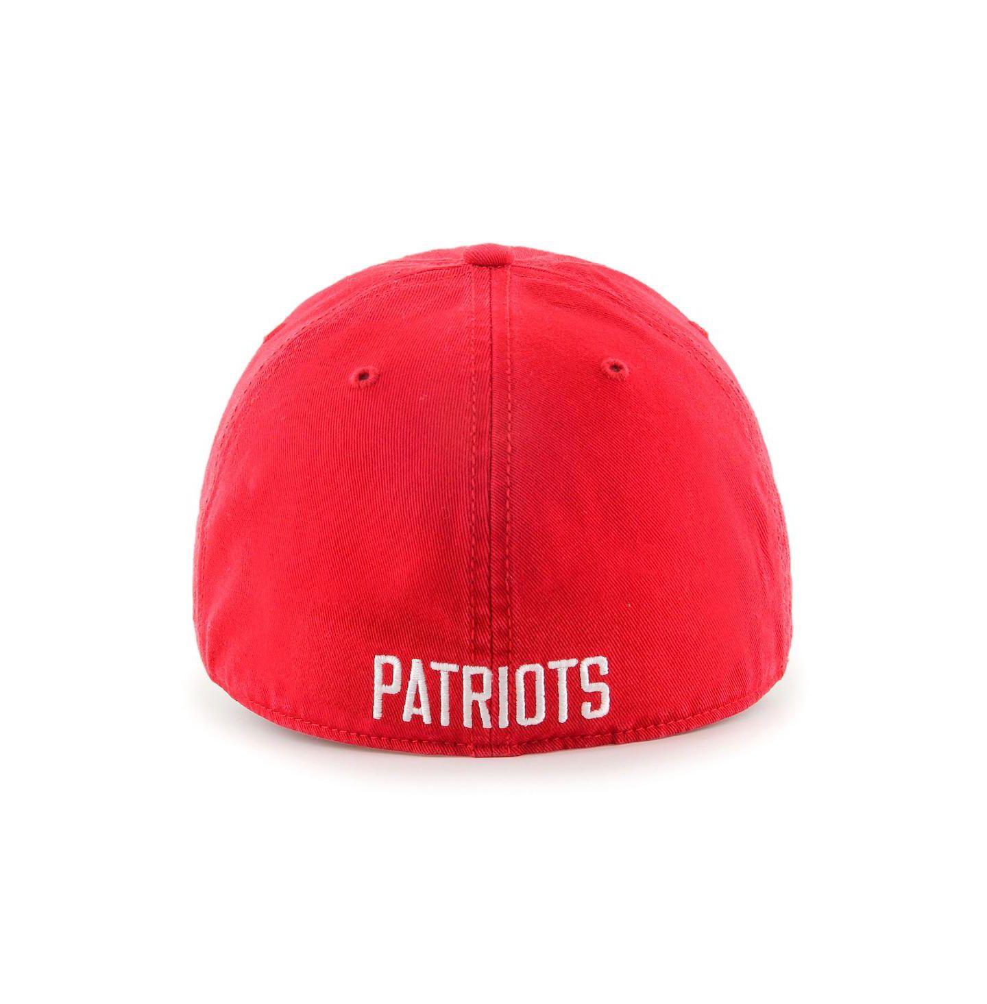 Мужская кепка '47 Brand Red New England Patriots Gridiron Classics Franchise Legacy Fitted Hat — фото 3