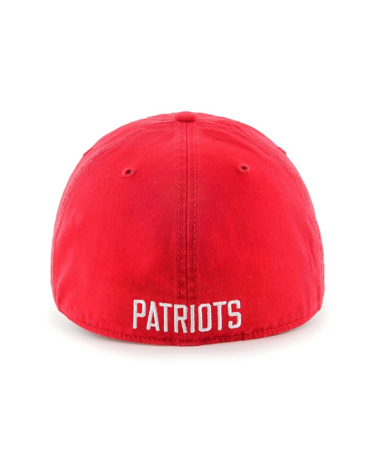 47 Brand Men's '47 Red New England Patriots Clean Up Legacy Adjustable Hat In Red
