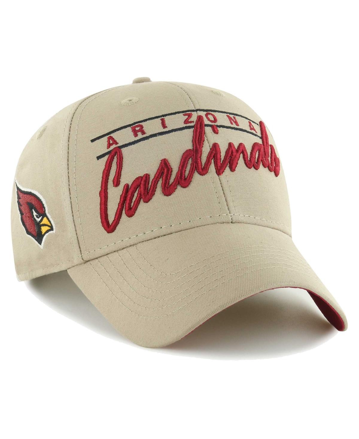 47 Brand Men's ' Khaki Arizona Cardinals Atwood Mvp Adjustable Hat
