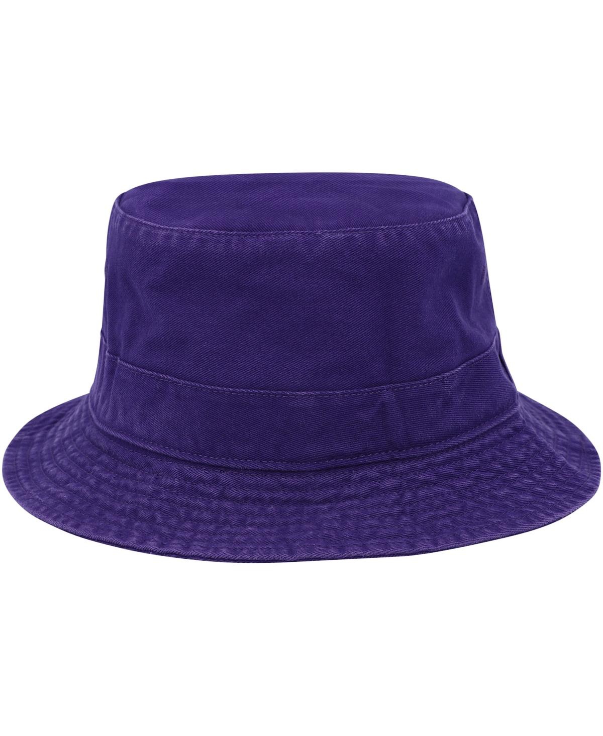 47 Brand Men's ' Purple Minnesota Vikings Primary Bucket Hat In Purple