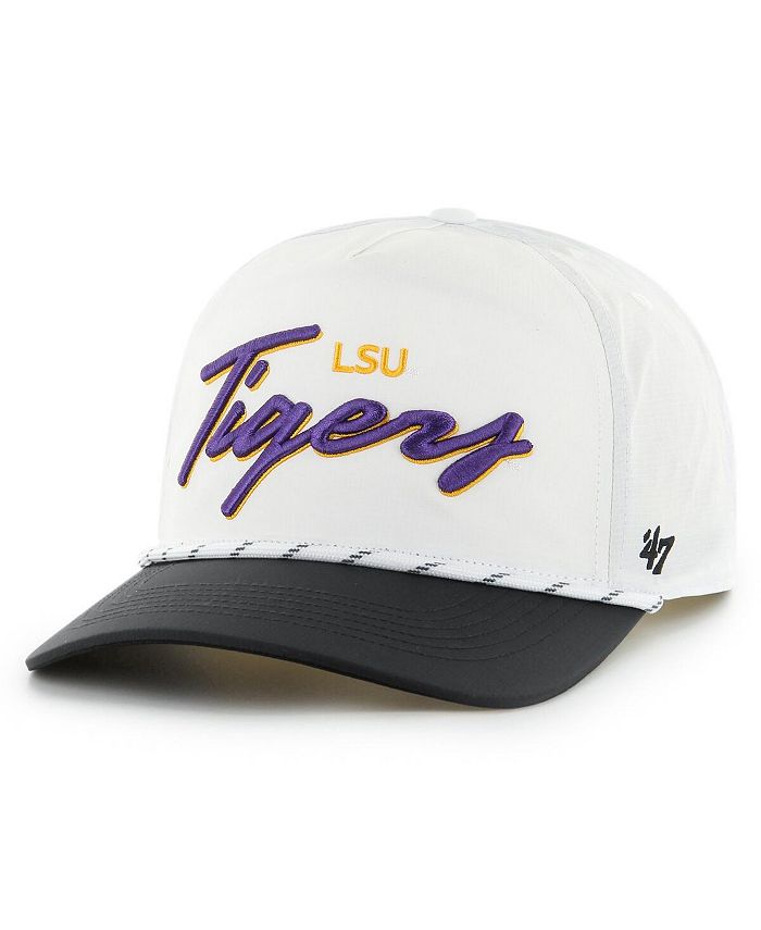 '47 Brand Men's White LSU Tigers Chamberlain Hitch Adjustable Hat - Macy's