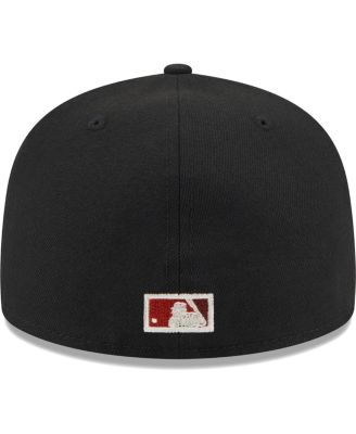 Men's Black San Francisco Giants Meteor 59FIFTY Fitted Hat