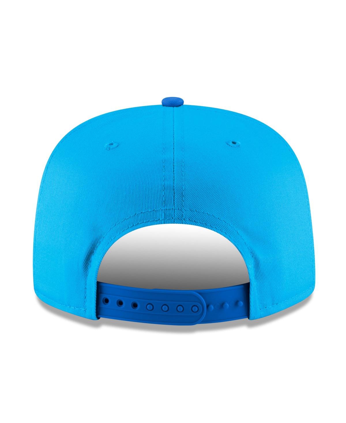 Shop New Era Men's  Light Blue, Royal Kyle Larson Hendrickca Golfer Snapback Hat In Light Blue,royal