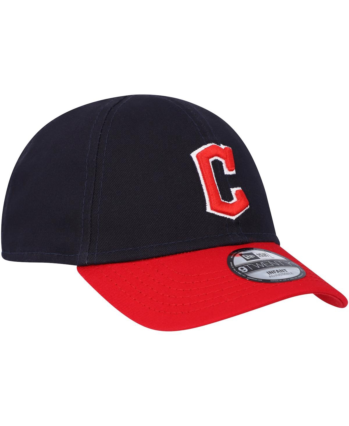New Era Infant Boys And Girls  Navy Cleveland Guardians Team Color My First 9twenty Flex Hat In Navy