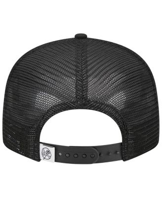 Men's Black New York Yankees Top Hat Trucker 9FIFTY Snapback Hat