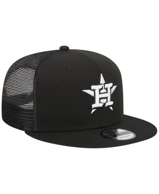 Men's Black Houston Astros Trucker 9FIFTY Snapback Hat