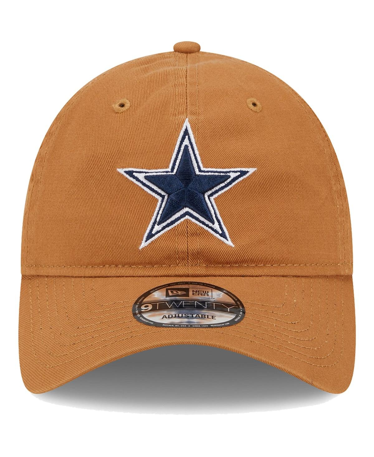 New Era Men's  Brown Dallas Cowboys Main Core Classic 2.0 9twenty Adjustable Hat In Brown