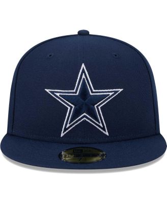 Men's Navy Dallas Cowboys Main Patch 59FIFTY Fitted Hat