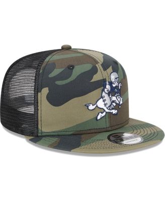 Men's Camo Dallas Cowboys Retro Joe Main Trucker 9FIFTY Snapback Hat
