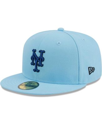 New Era Men's Light Blue New York Mets 59FIFTY Fitted Hat