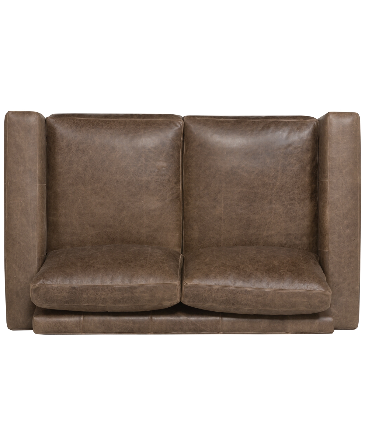 Dawkins Leather Loveseat, Created for Macy's