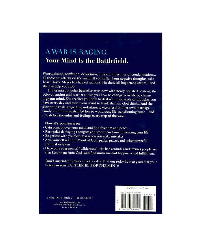 Barnes & Noble Battlefield of the Mind- Winning the Battle in Your Mind ...