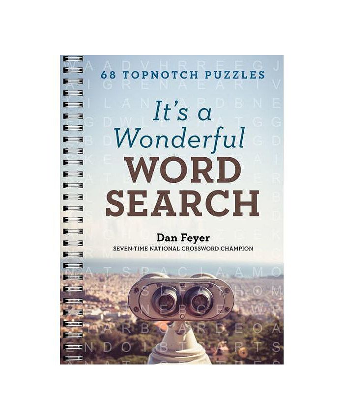 Barnes & Noble It's a Wonderful Word Search 68 Topnotch Puzzles by Dan Feyer Macy's