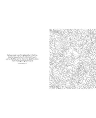 Scriptures and Florals Coloring Book by Allison Loveall