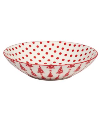 Peppermint Candy 40 oz Soup Bowls Set of 6, Service for 6