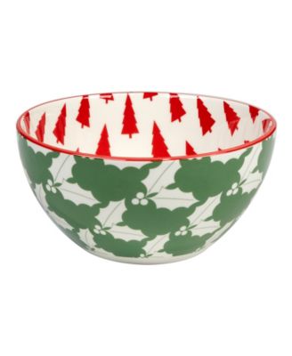 Winter Medley 30 oz All Purpose Bowls Set of 6, Service for 6