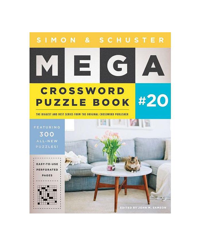 Barnes Noble Simon Schuster Mega Crossword Puzzle Book #20 by John