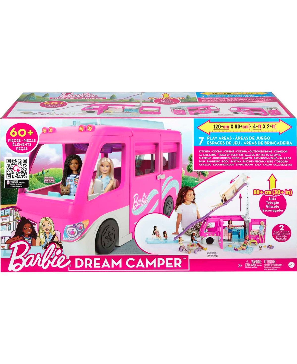 Barbie Dream Camper Vehicle Playset In Multi