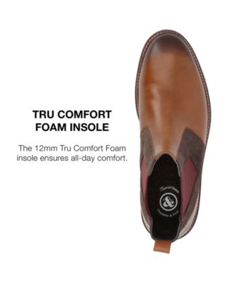 Men's Ventura Tru Comfort Foam Plain Toe Chelsea Boots