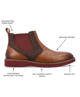 Men's Ventura Tru Comfort Foam Plain Toe Chelsea Boots