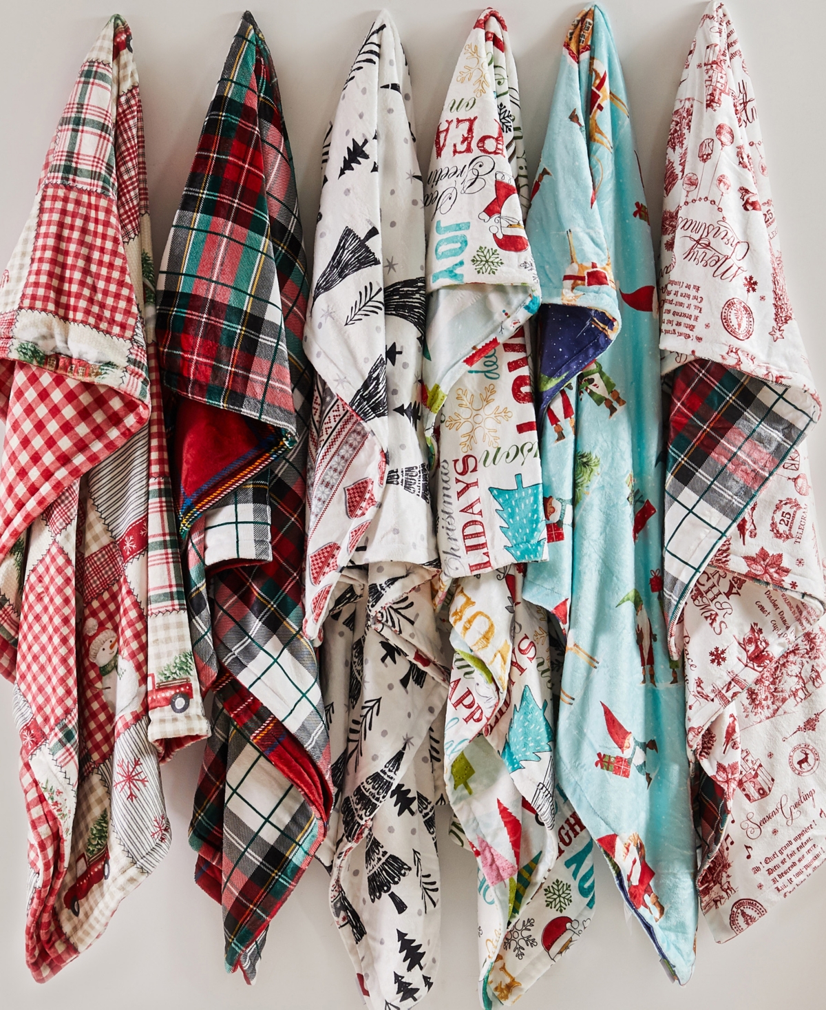 Levtex Spencer Red Plaid Oversized Reversible Throw, 68" X 68" In Multi