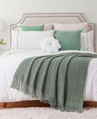 Wave-Link Texture Lightweight Throw, 50" x 60"