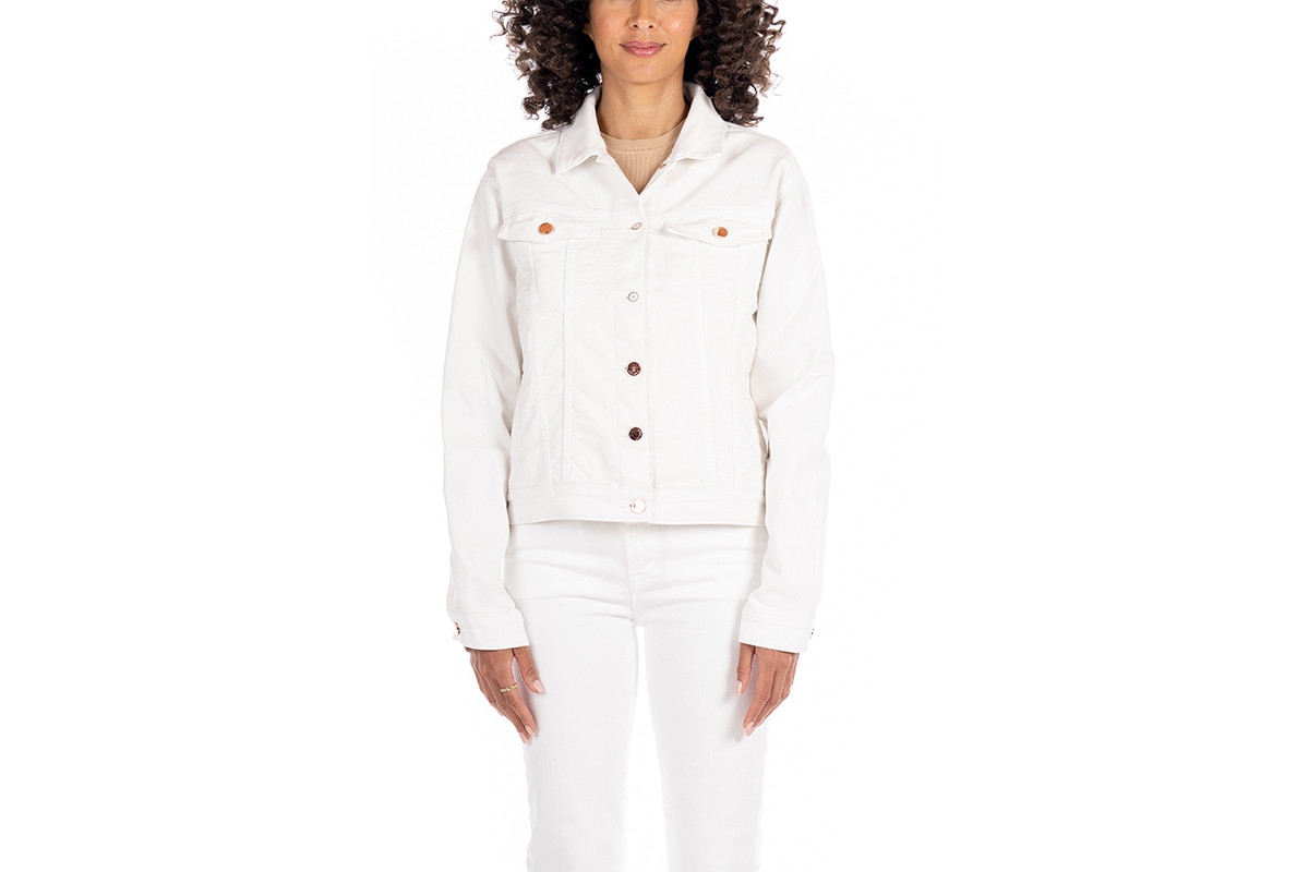 Women's Jackets-Highway Star Jacket Magnolia White - White