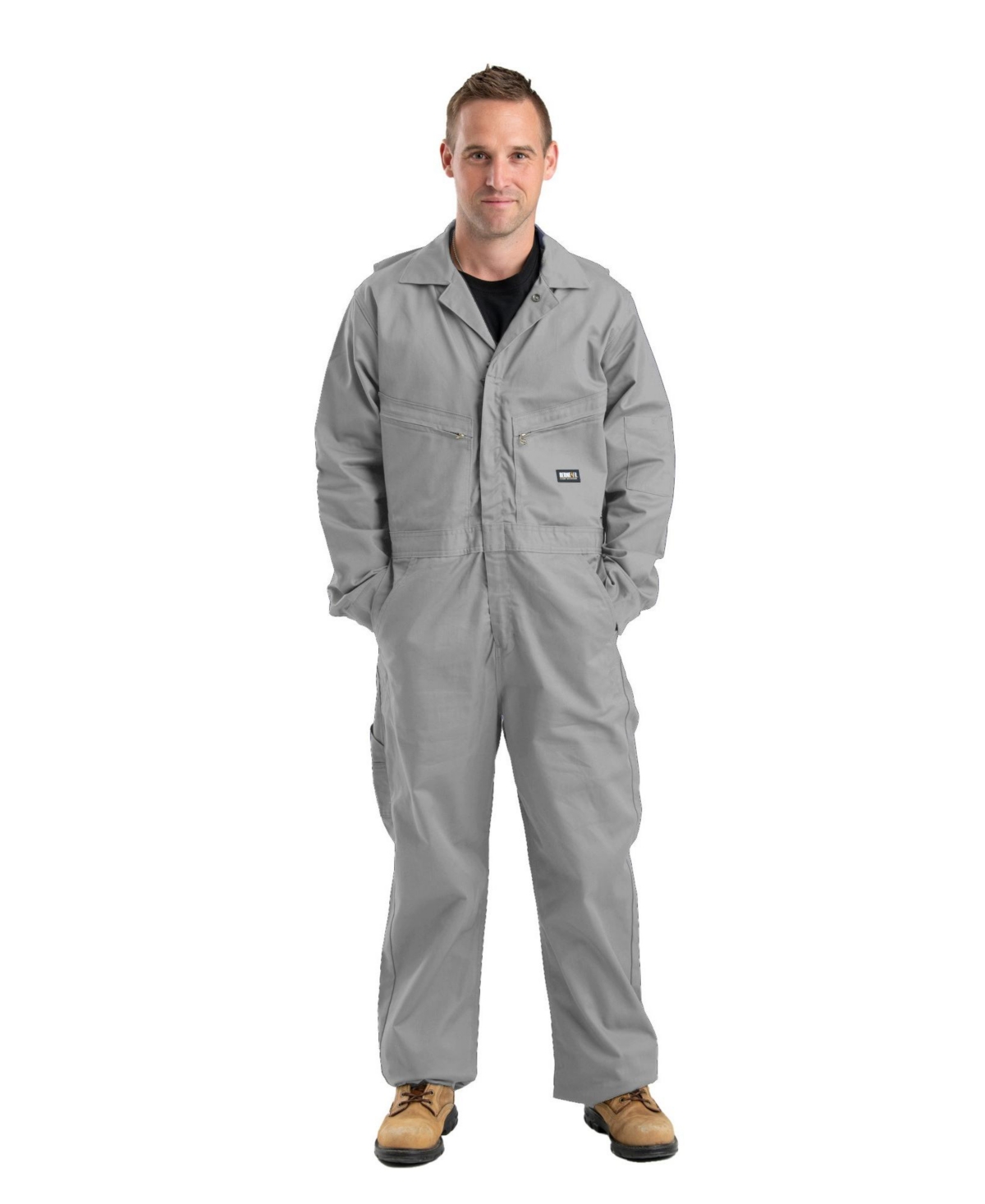 Big & Tall Flame Resistant Unlined Coverall - Navy
