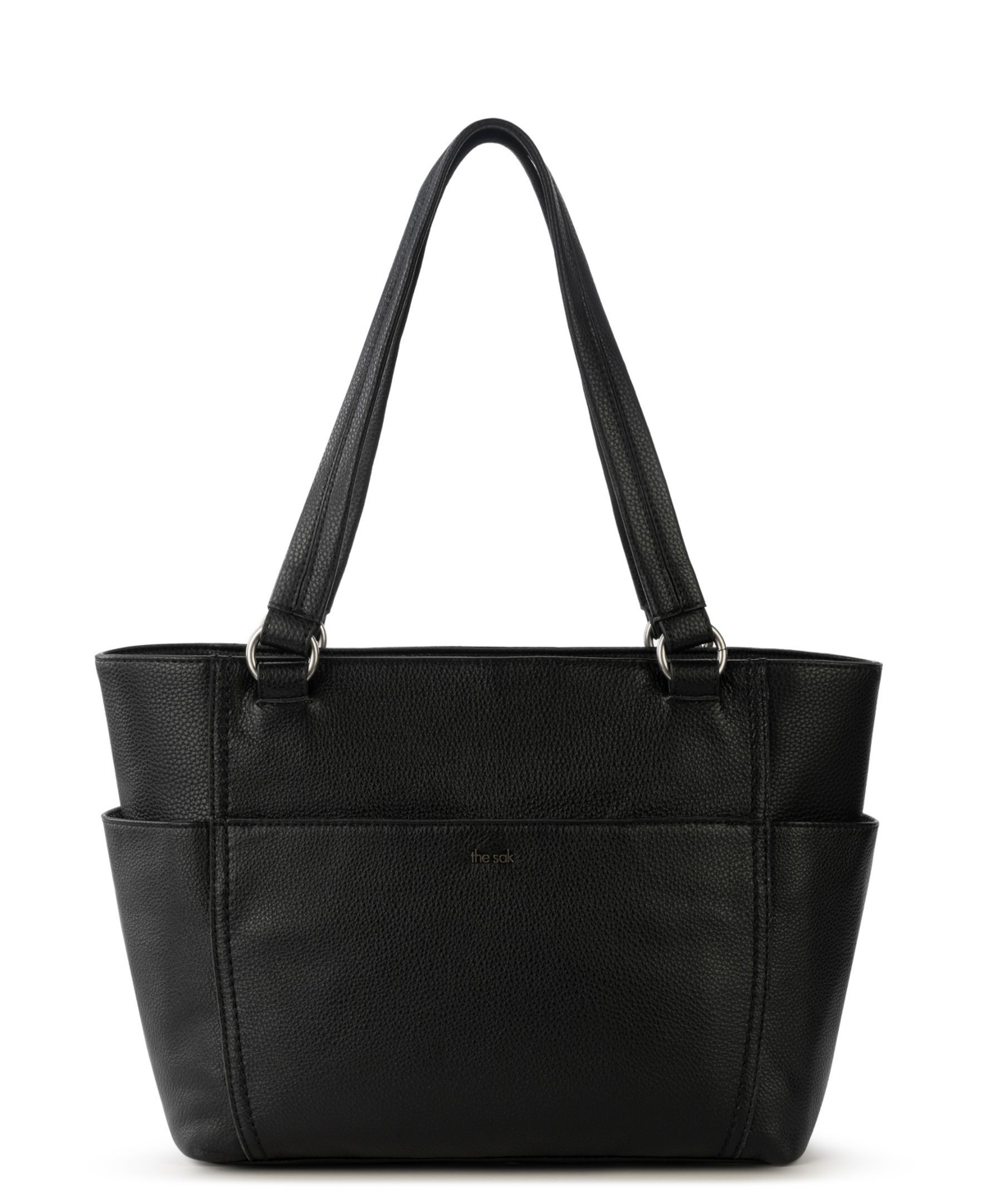 The Sak Ashby Leather Satchel Bag In Black